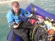 Diving/Wales/Caernarfon - Slate Wreck/P9040005