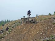Mountain Biking/Wales/Cwmcarn/The Freeride Drops/DSCF0644