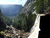 USA/Yosemite Valley/Vernal Fall/Pano - 193 Monday 175